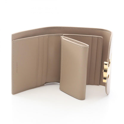 Celine Trifold Wallet Triomphe Small Flap Safari Leather — view 3