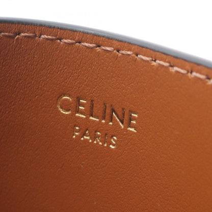 Celine Card Case Triomphe Holder Tan — view 4