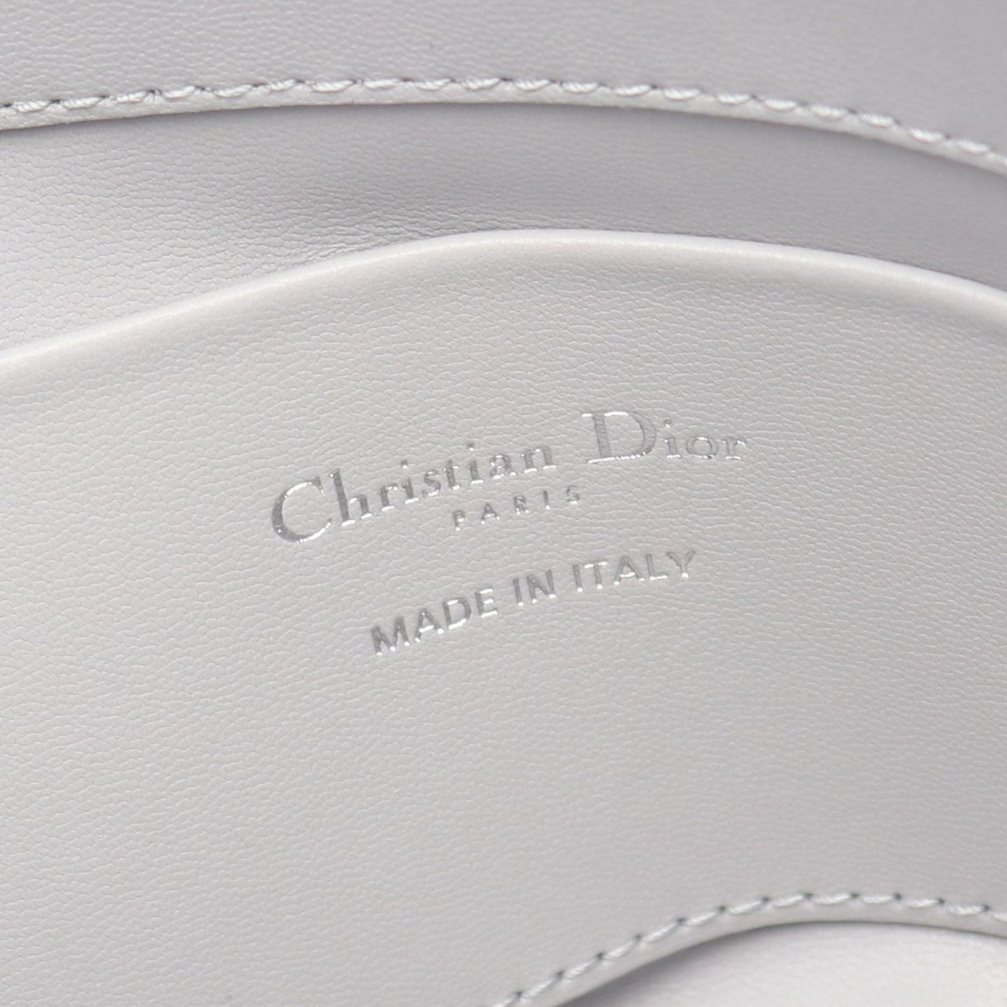 Dior Tote Toujours Cannage 2-Way Silver Leather — view 4