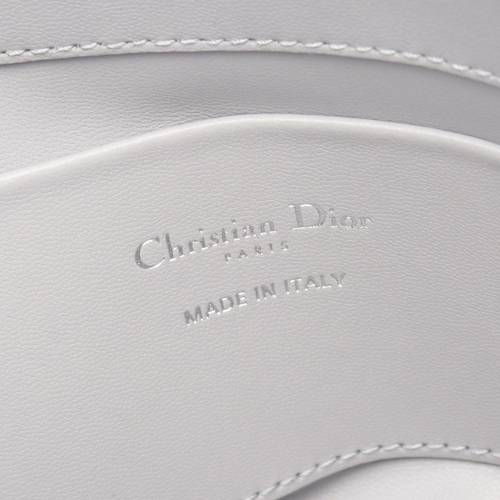 Dior Tote Toujours Cannage 2-Way Silver Leather — view 4