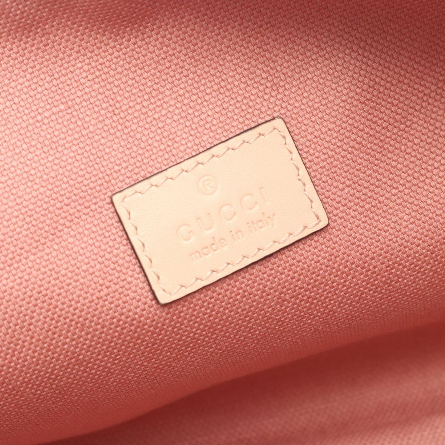 Gucci Handbag Vanity Top Handle Bag GG Canvas 2-Way Pink — view 4