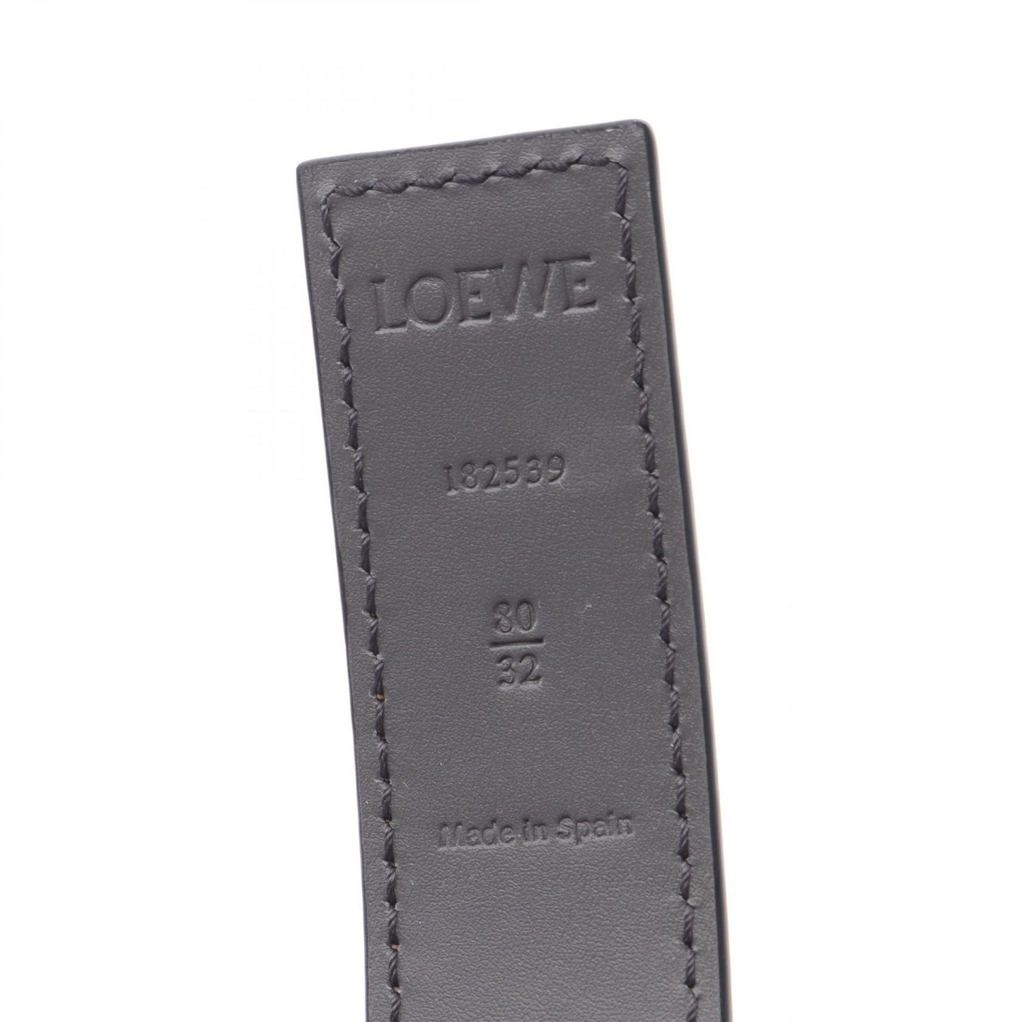 Loewe Belt Reversible Anagram Bombe Gold Tan Leather — view 4