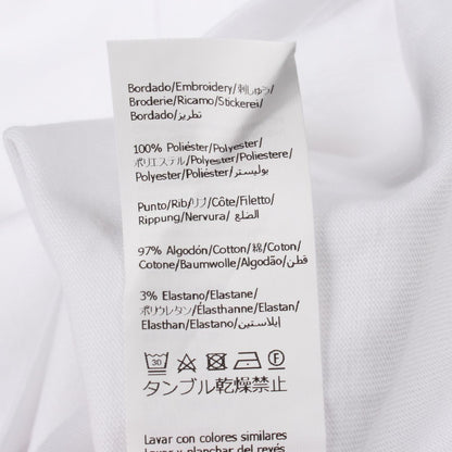 Loewe Short Sleeve T-Shirt Anagram Relaxed Fit White Cotton — view 5