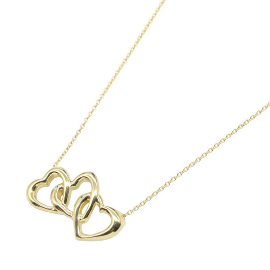 Tiffany & Co Necklace Triple Heart 40 cm 18k