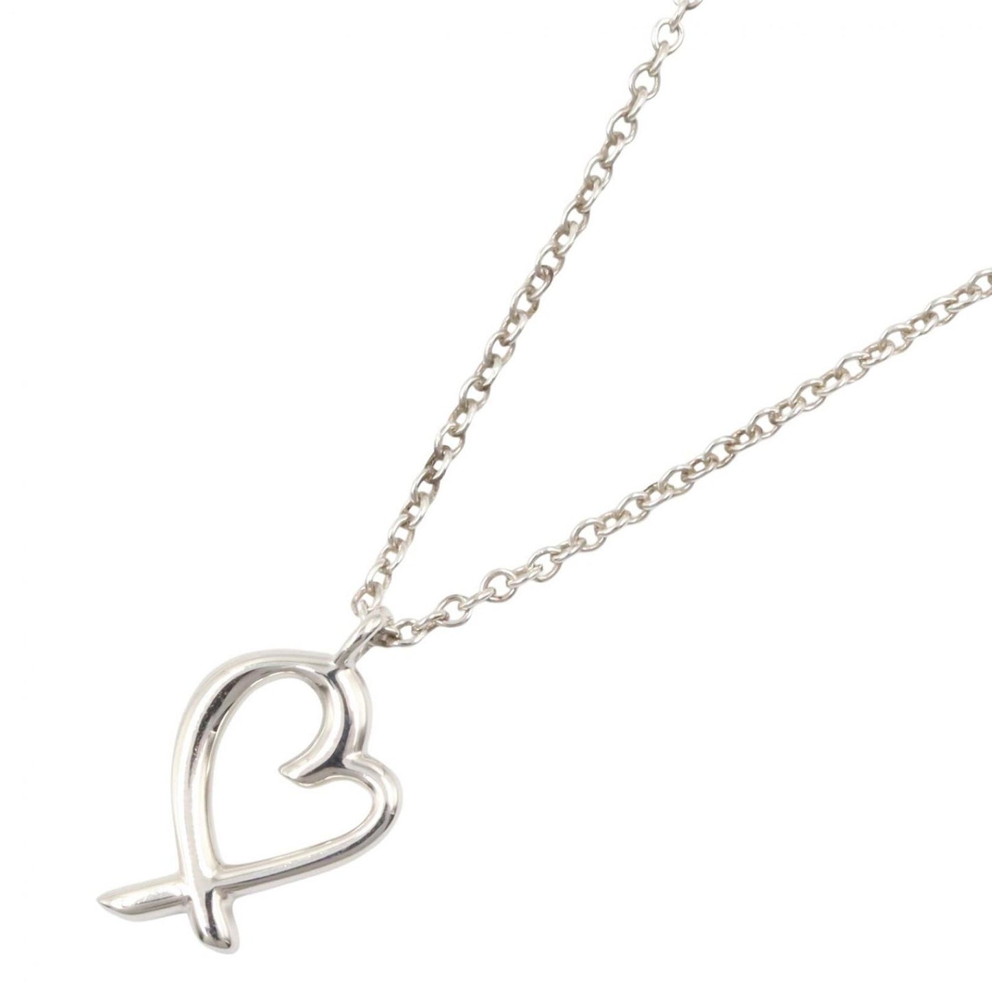 Tiffany & Co Necklace Loving Heart 42 cm 925 Sterling Silver