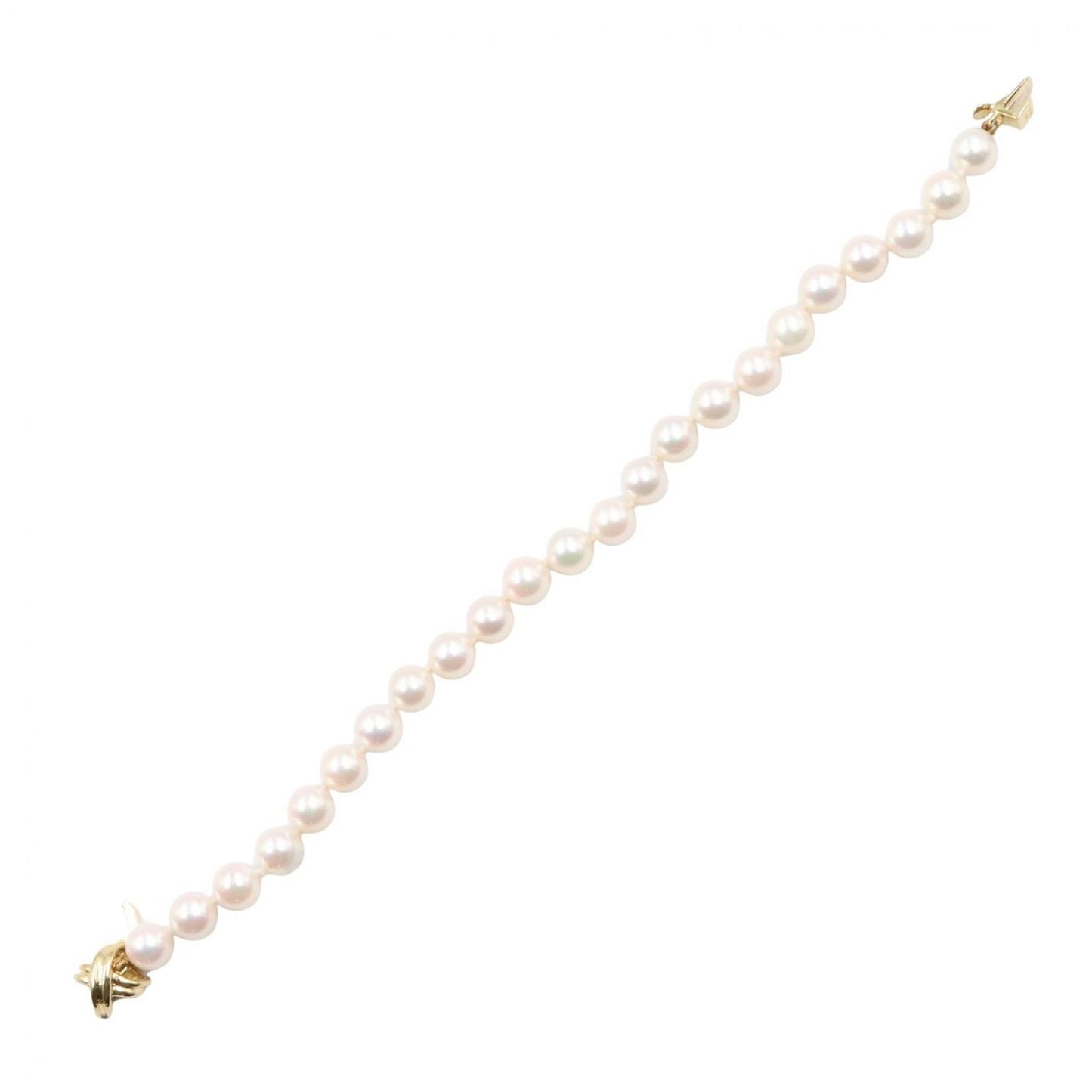 Tiffany & Co Bracelet Signature Pearl 14.5 cm 18k — view 3