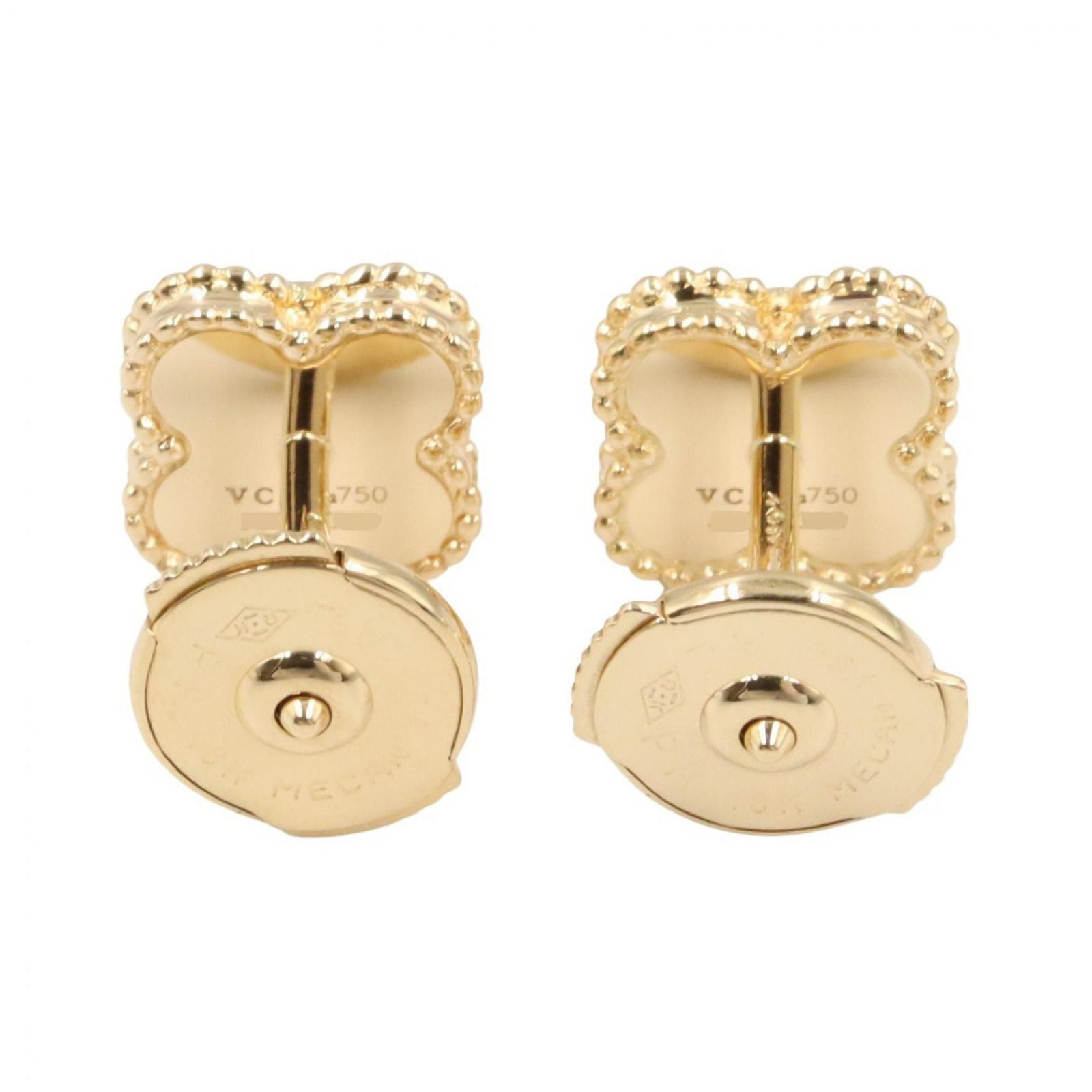 Van Cleef & Arpels Earrings Sweet Alhambra Mother of Pearl 18k — view 2