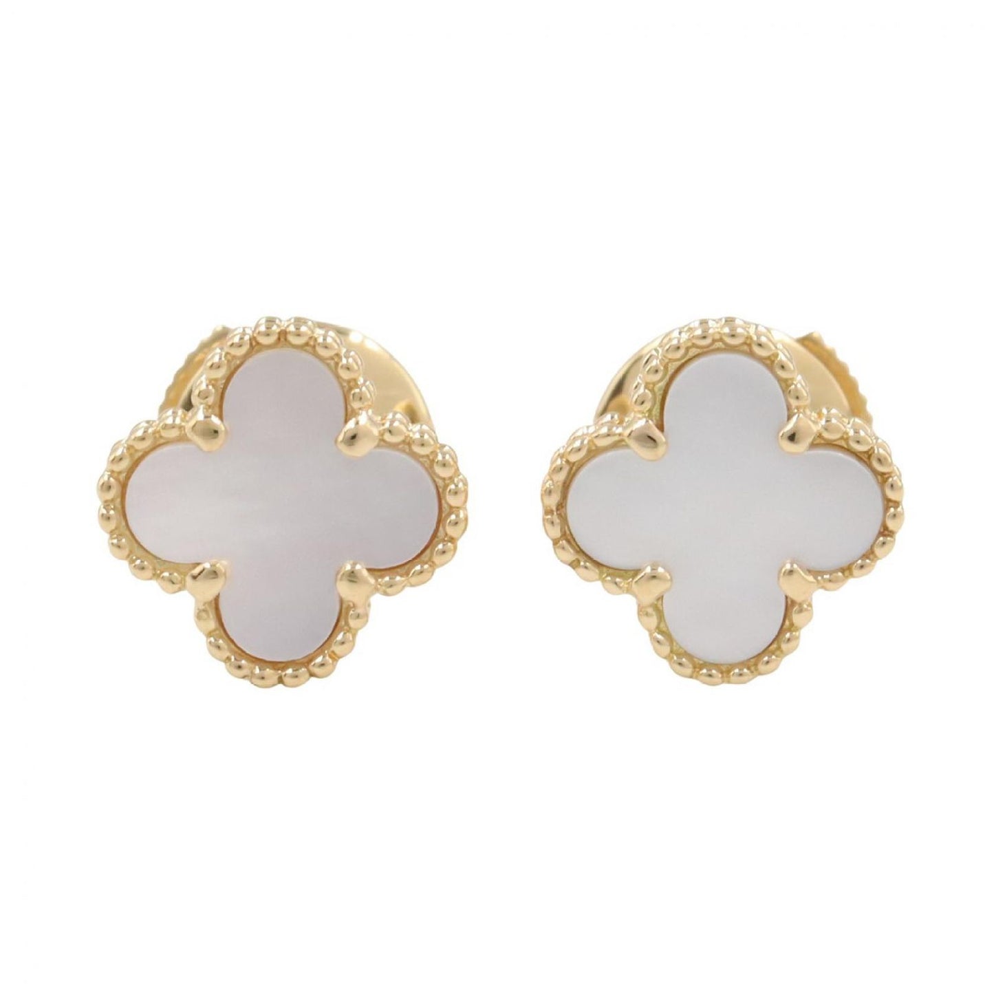 Van Cleef & Arpels Earrings Sweet Alhambra Mother of Pearl 18k