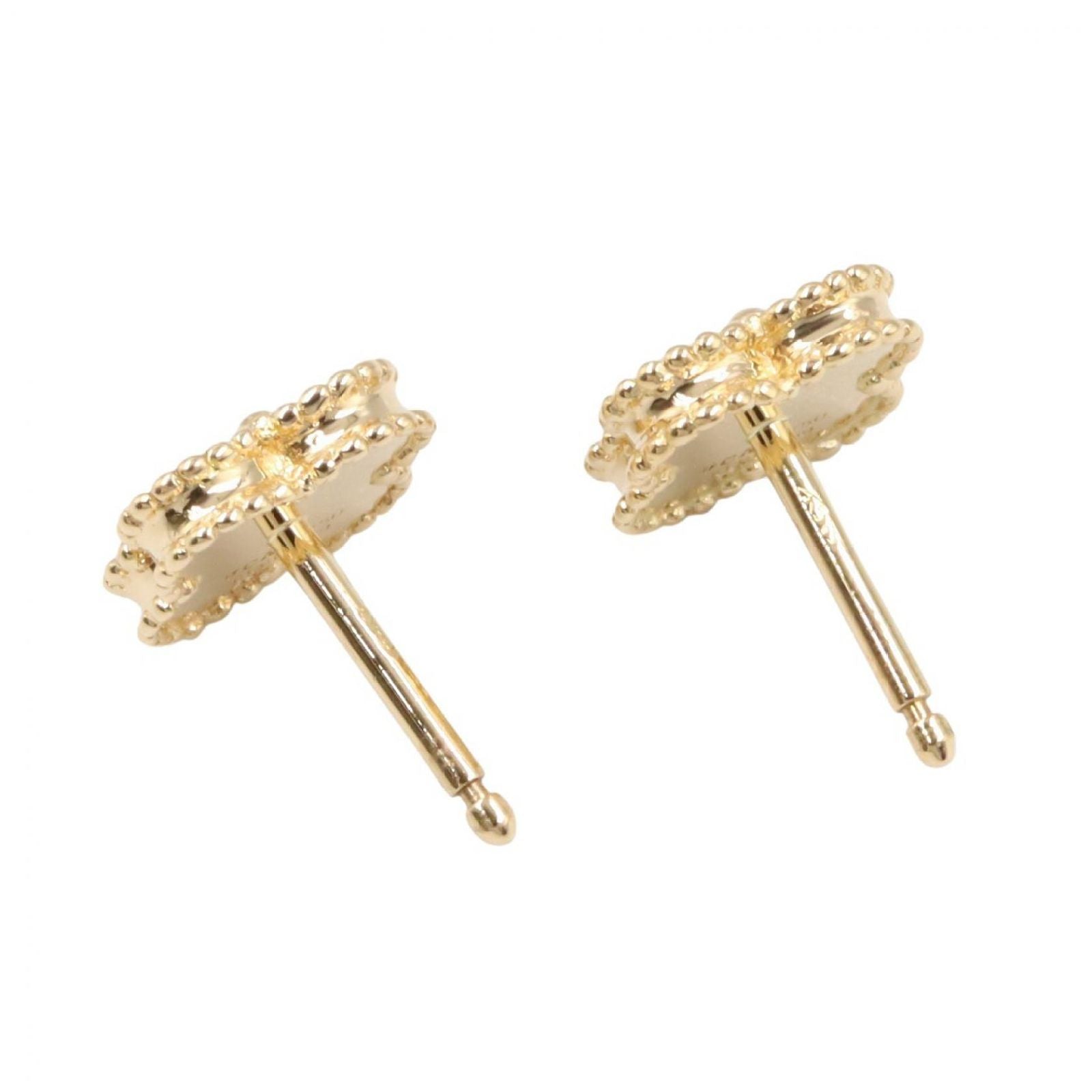Van Cleef & Arpels Earrings Sweet Alhambra Mother of Pearl 18k — view 3