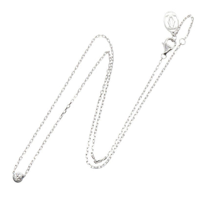 Cartier Necklace Damier SM 037.5 40.5 cm 18k White Gold Diamond — view 2