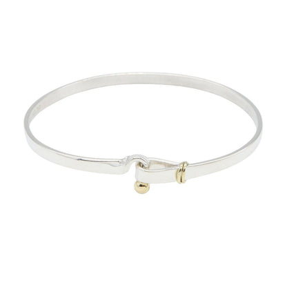 Tiffany & Co Bracelet Hook and Eye 16.5 cm 18k 925 Sterling Silver
