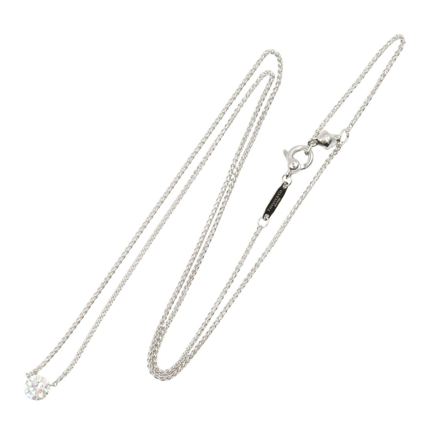 Tiffany & Co Necklace Titan Setting by Forel William Diamond — view 2