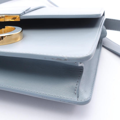 Dior Shoulder Bag 30 Montaigne Blue Gray Leather — view 7