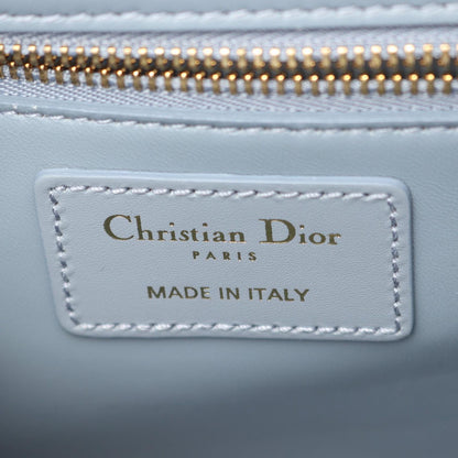 Dior Shoulder Bag 30 Montaigne Blue Gray Leather — view 4