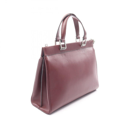 Gucci Handbag Zumi Top Handle 2-Way Wine Red Leather — view 2