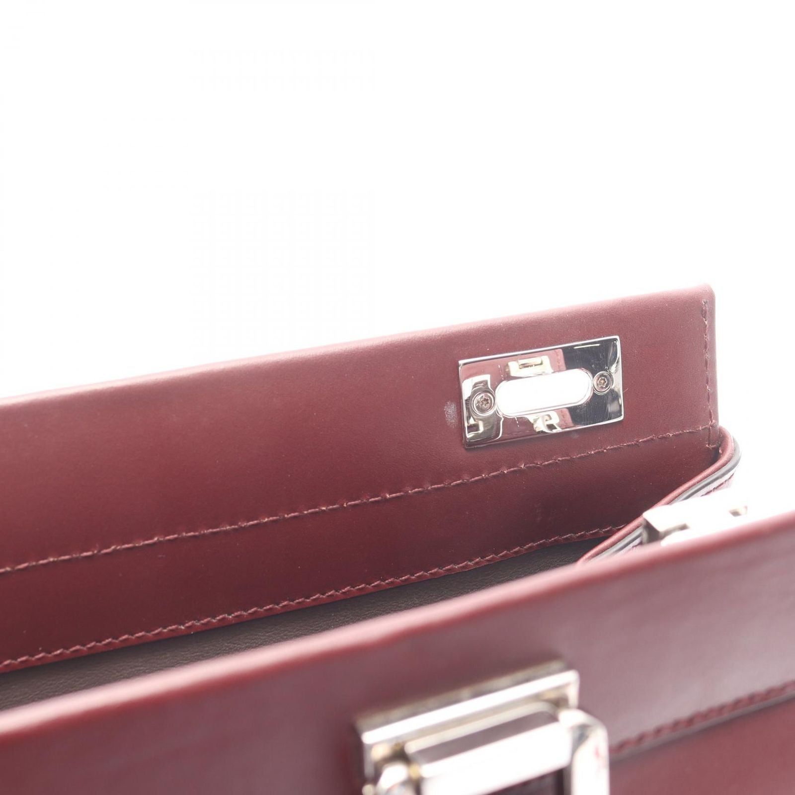 Gucci Handbag Zumi Top Handle 2-Way Wine Red Leather — view 7