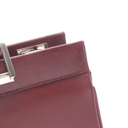 Gucci Handbag Zumi Top Handle 2-Way Wine Red Leather — view 8
