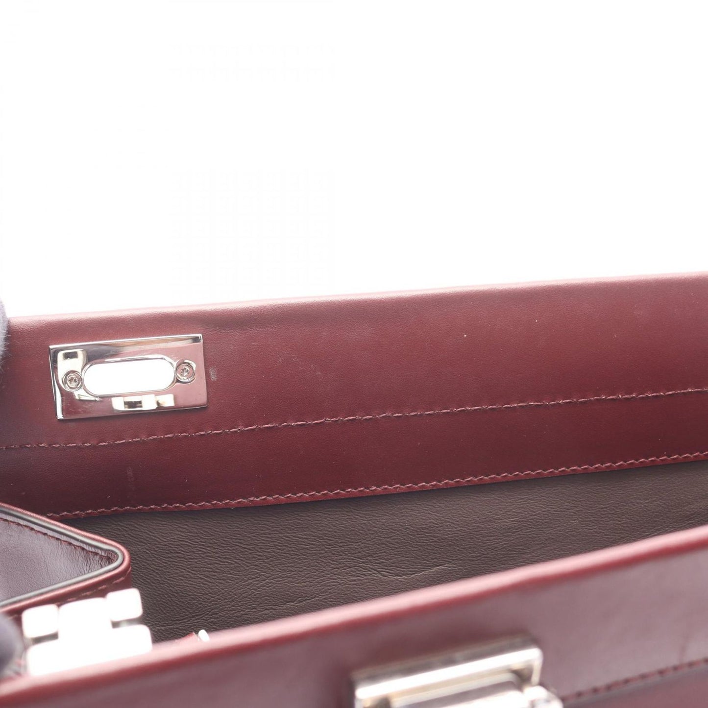 Gucci Handbag Zumi Top Handle 2-Way Wine Red Leather — view 6