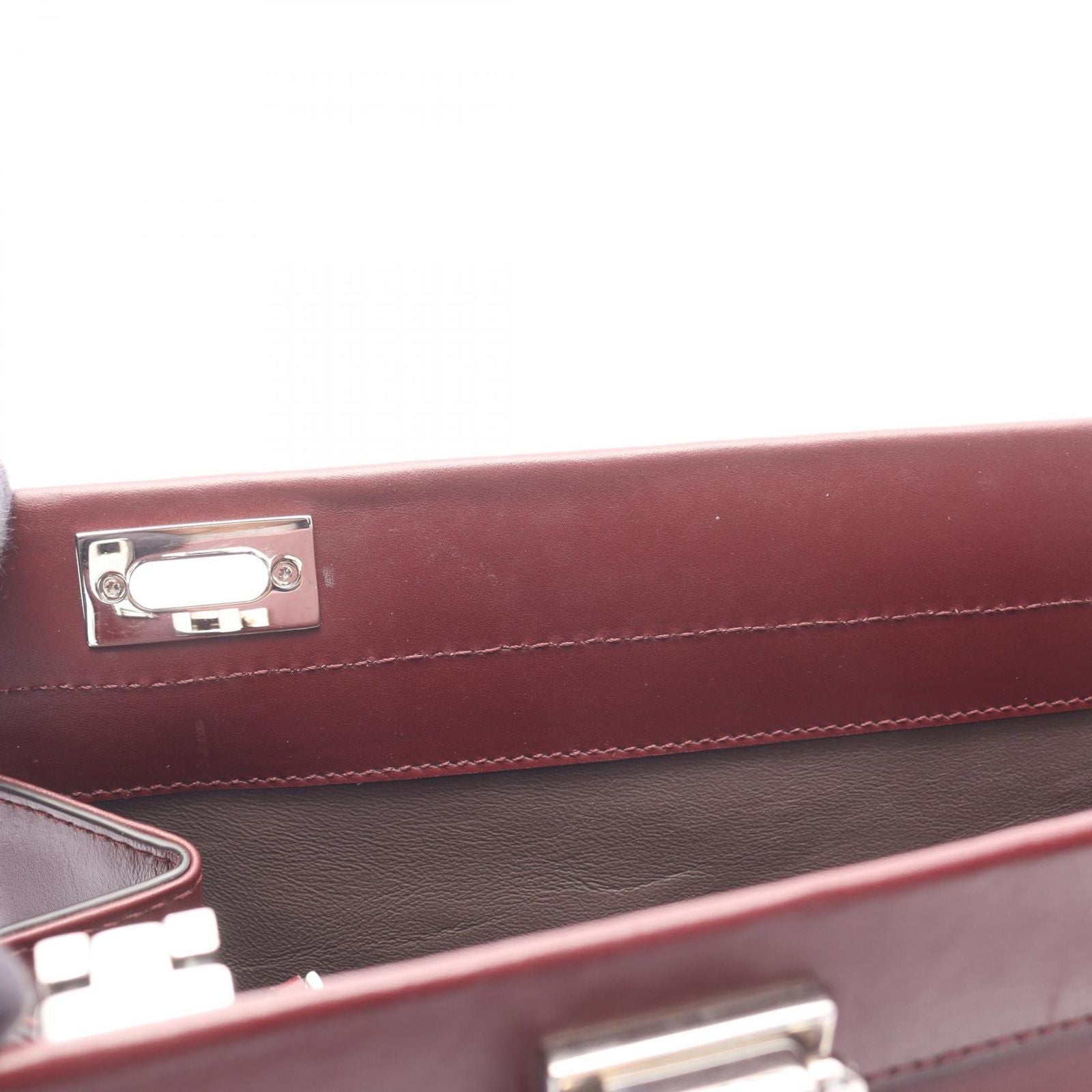 Gucci Handbag Zumi Top Handle 2-Way Wine Red Leather — view 6