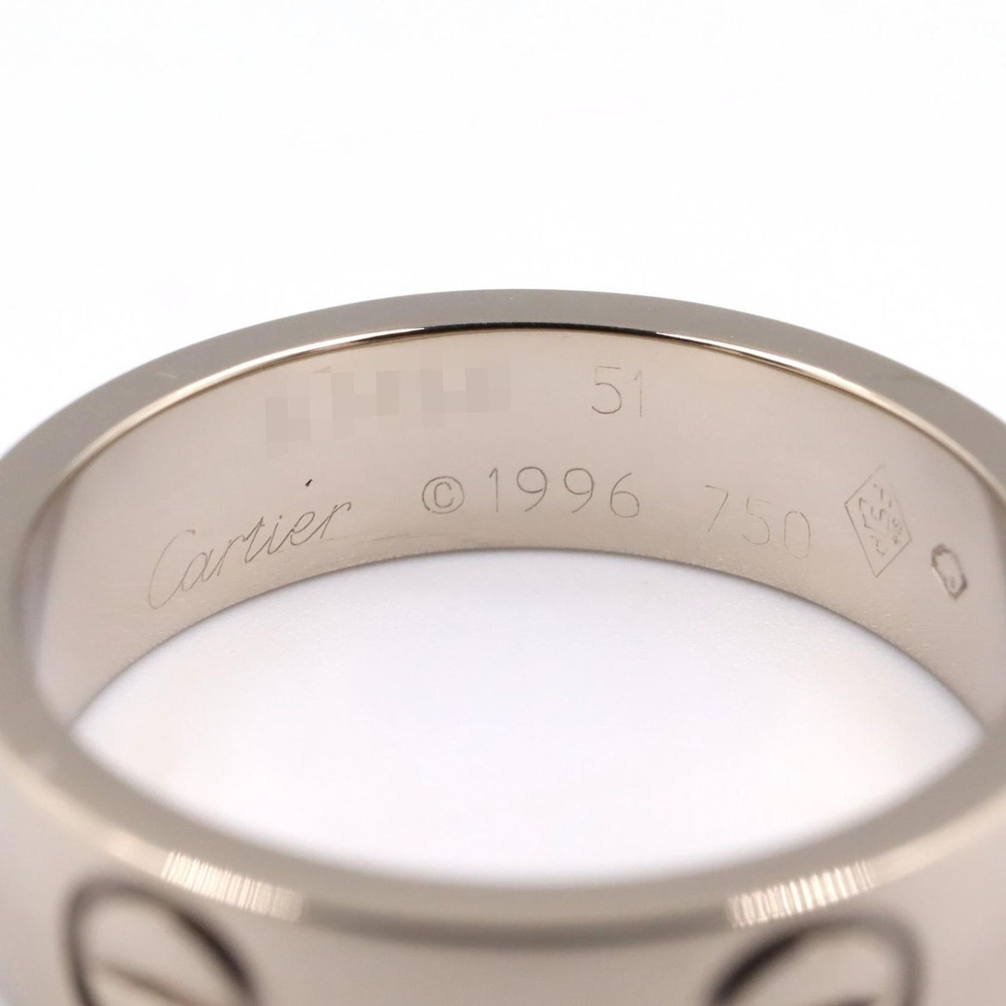 Cartier Ring Love 18k White Gold — view 3