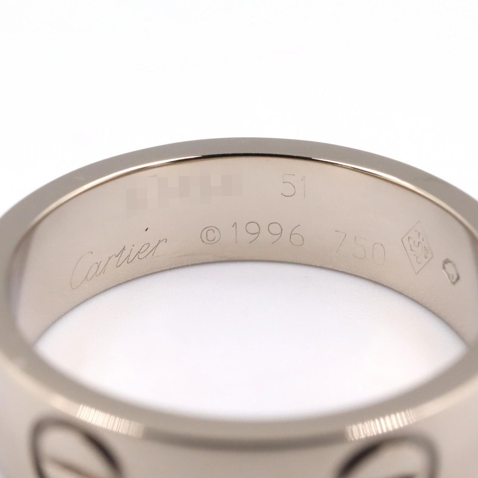 Cartier Ring Love 18k White Gold — view 3