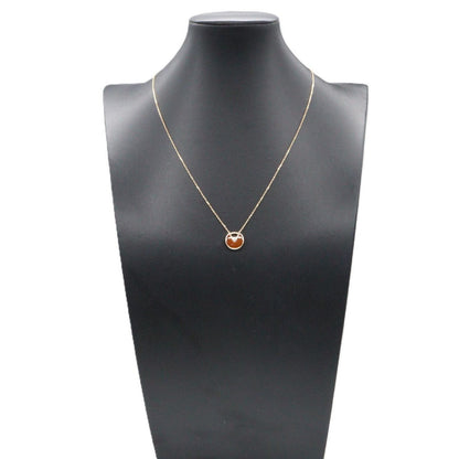 Cartier Necklace Amulet Carnelian 39 42 cm 18k Pink Gold Diamond — view 5