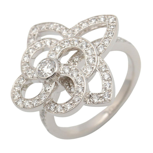 Louis Vuitton Ring Fleur Ardante Diamond 18k White Gold Ardant