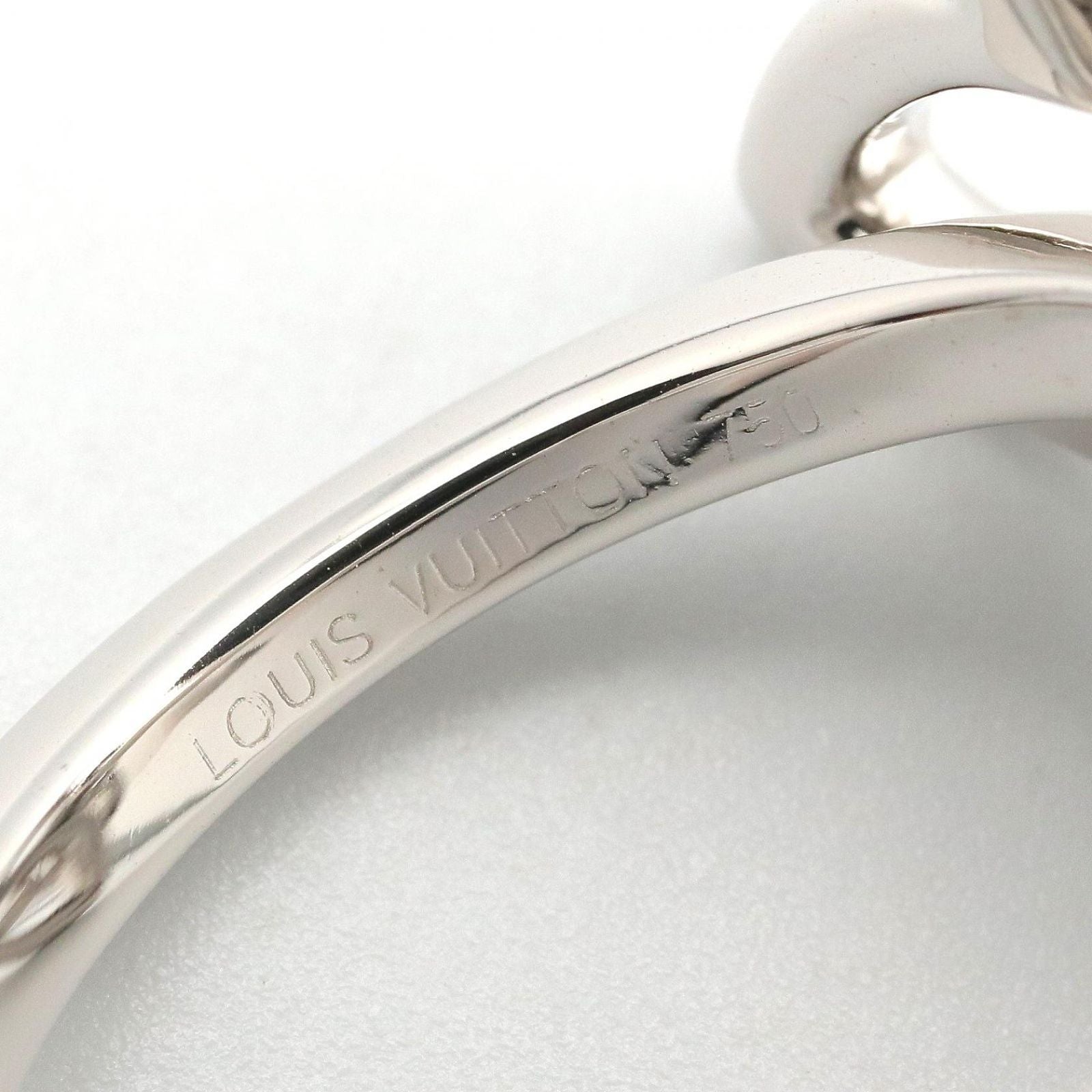 Louis Vuitton Ring Fleur Ardante Diamond 18k White Gold Ardant — view 4