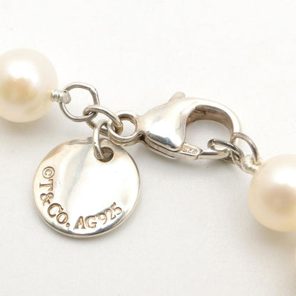 Tiffany & Co Necklace Ziegfeld Pearl 41 cm 925 Sterling Silver — view 3