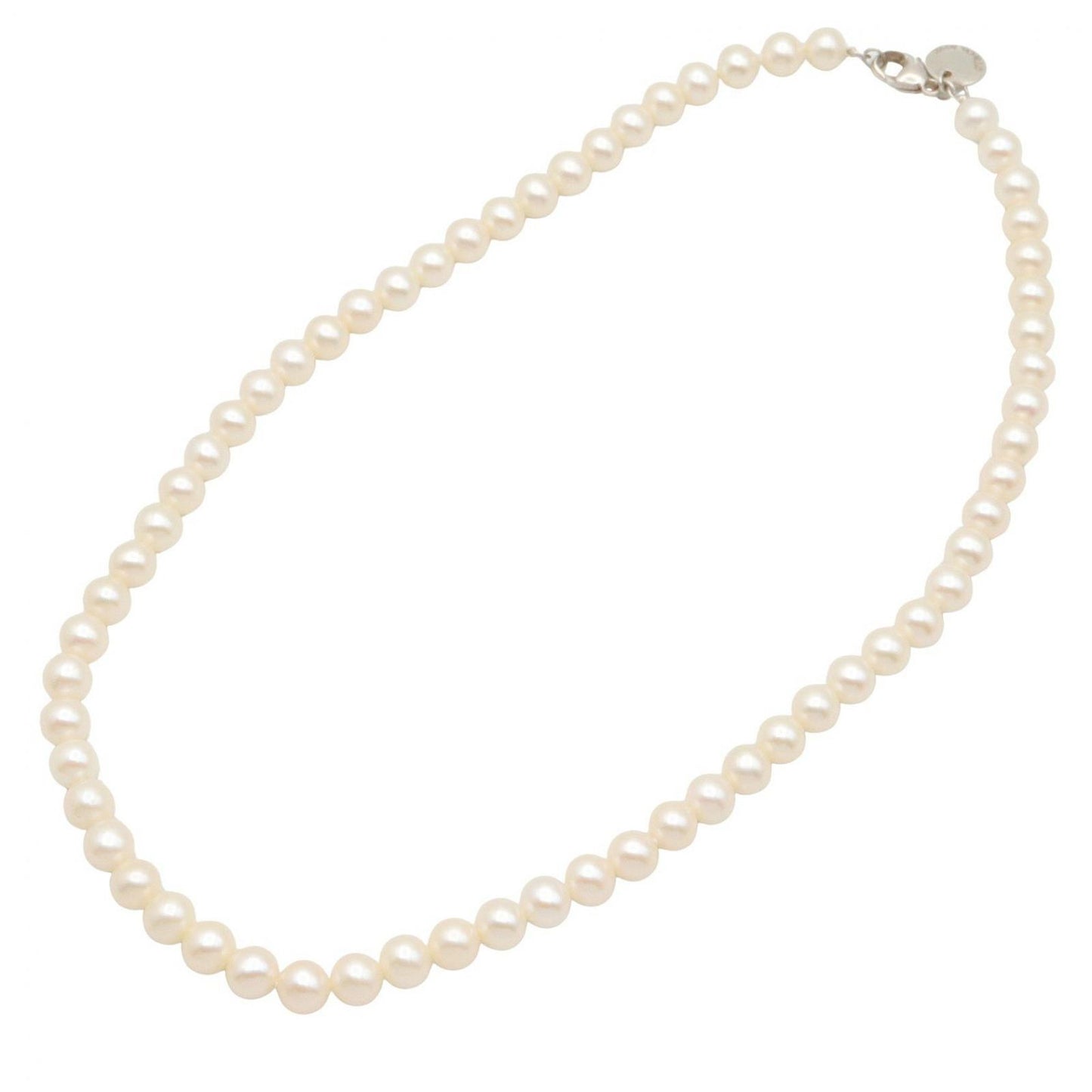 Tiffany & Co Necklace Ziegfeld Pearl 41 cm 925 Sterling Silver — view 2