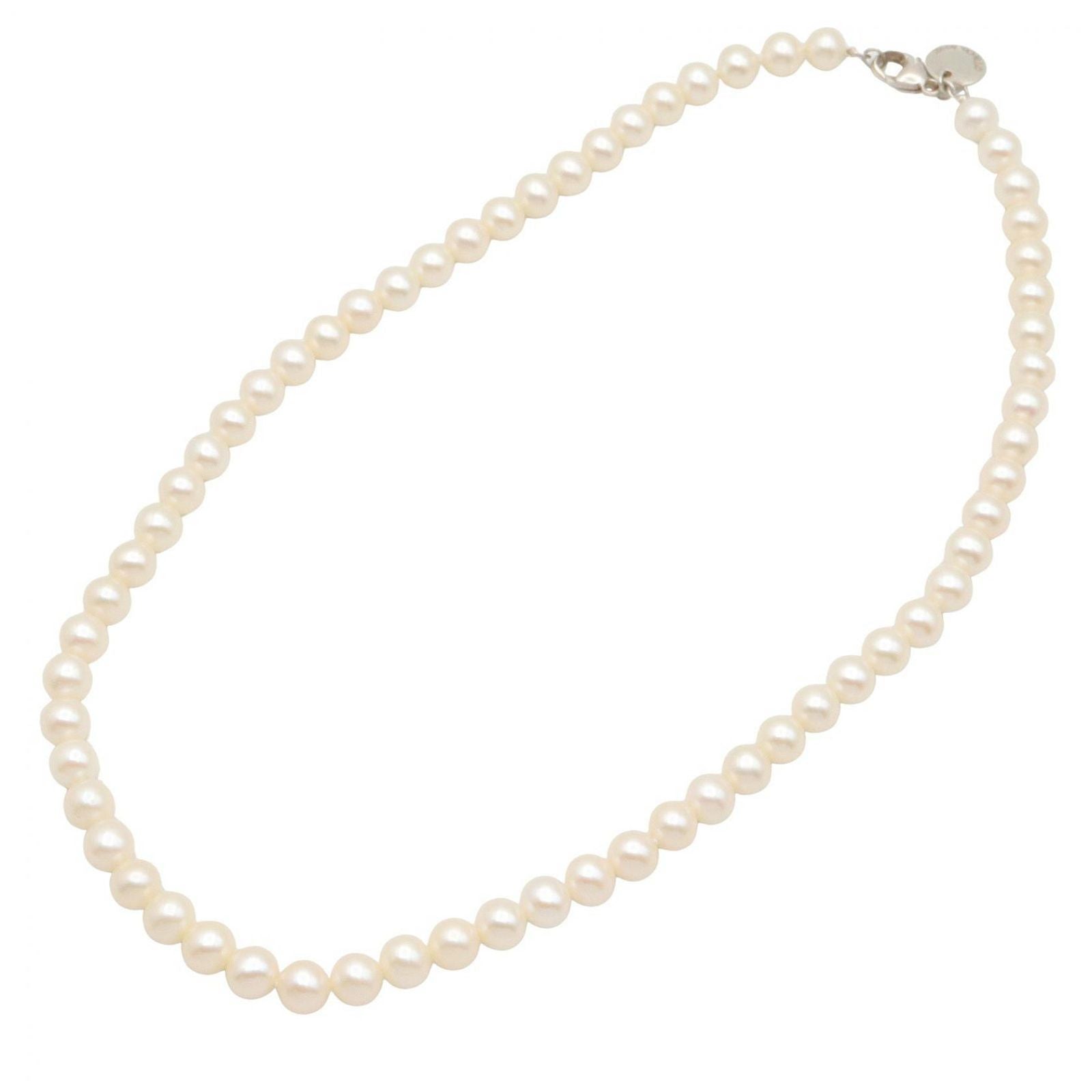 Tiffany & Co Necklace Ziegfeld Pearl 41 cm 925 Sterling Silver — view 2