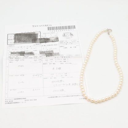 Tiffany & Co Necklace Ziegfeld Pearl 41 cm 925 Sterling Silver — view 7