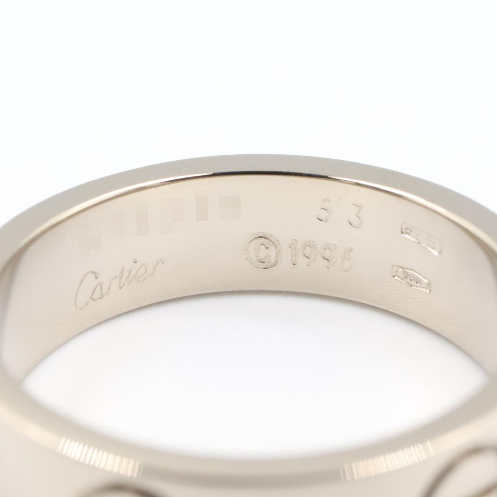 Cartier Ring Love 18k White Gold — view 3