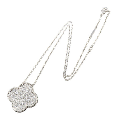 Van Cleef & Arpels Necklace Magic Alhambra Diamond 37 41.5 cm 18k White Gold — view 2
