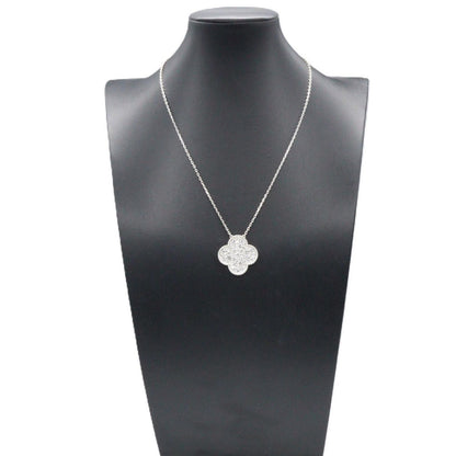Van Cleef & Arpels Necklace Magic Alhambra Diamond 37 41.5 cm 18k White Gold — view 7