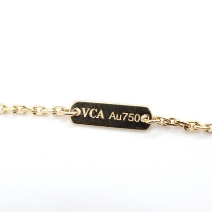 Van Cleef & Arpels Necklace Vintage Alhambra Turquoise 37.5 42 cm 18k — view 3