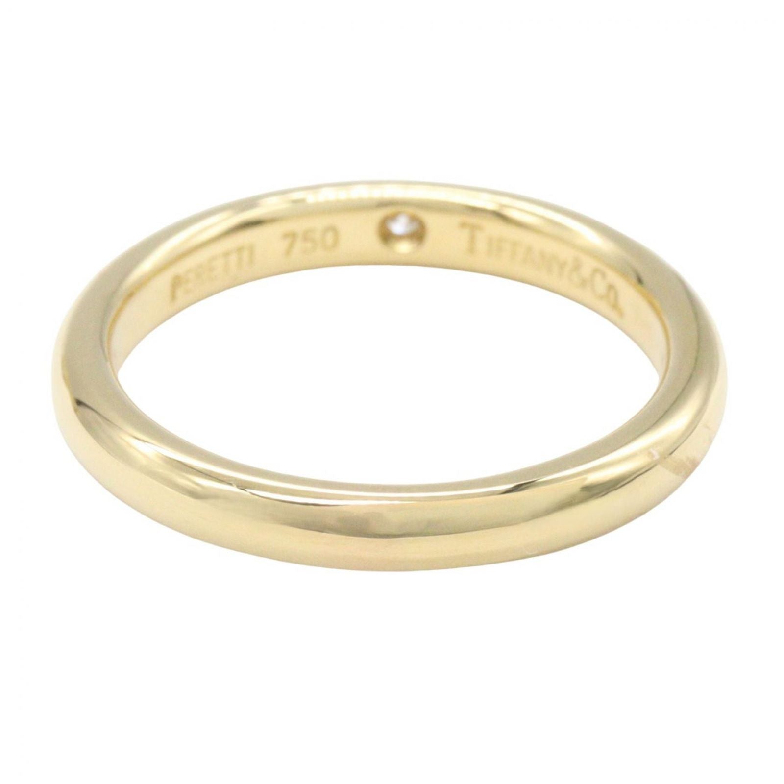 Tiffany & Co Ring Stacking Band 18k Diamond — view 3
