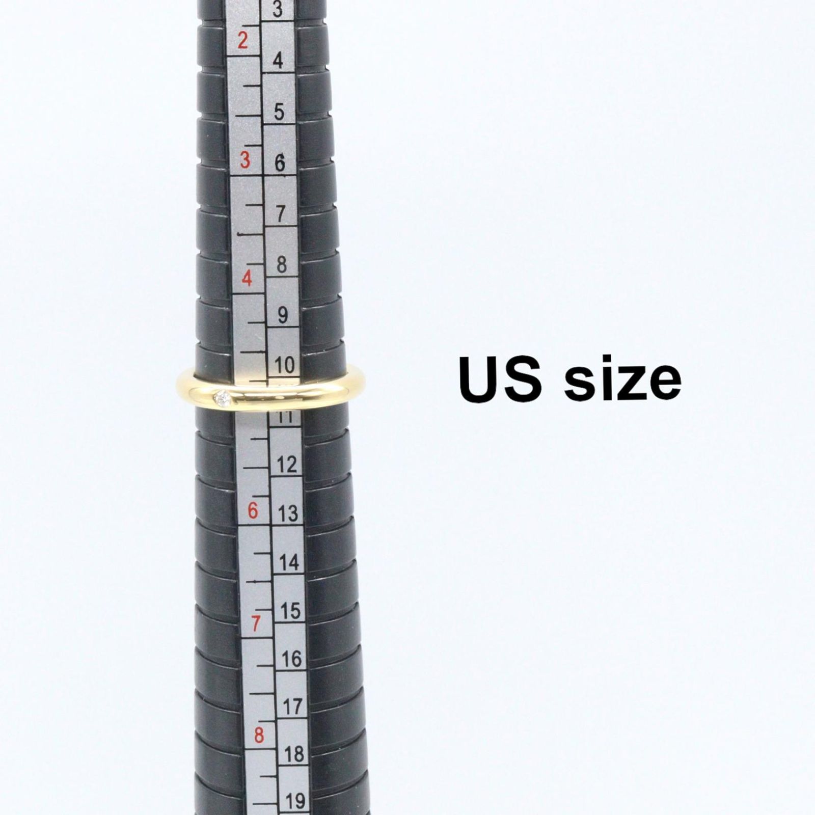 Tiffany & Co Ring Stacking Band 18k Diamond — view 6