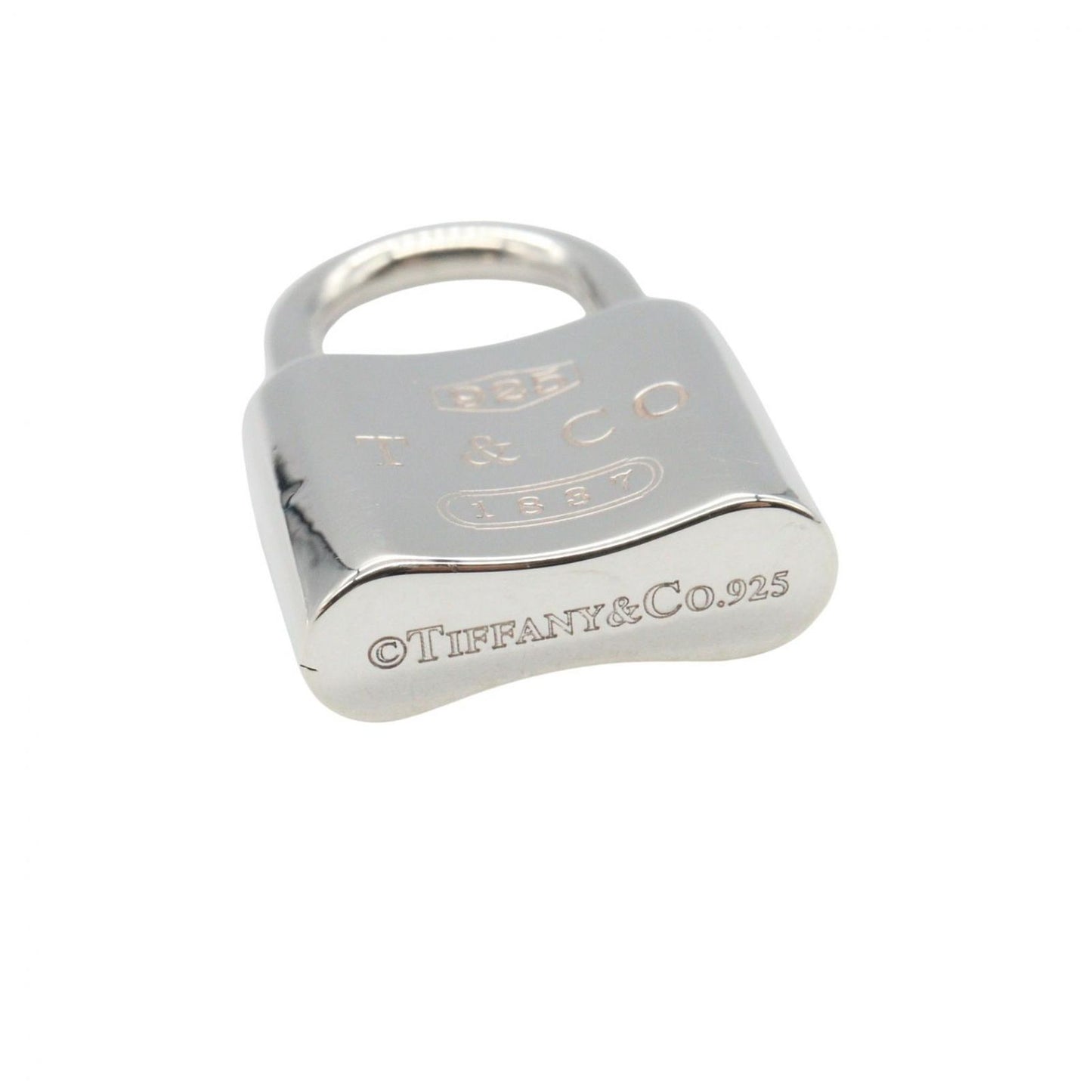 Tiffany & Co Pendant Top Lock Top 925 Sterling Silver — view 5