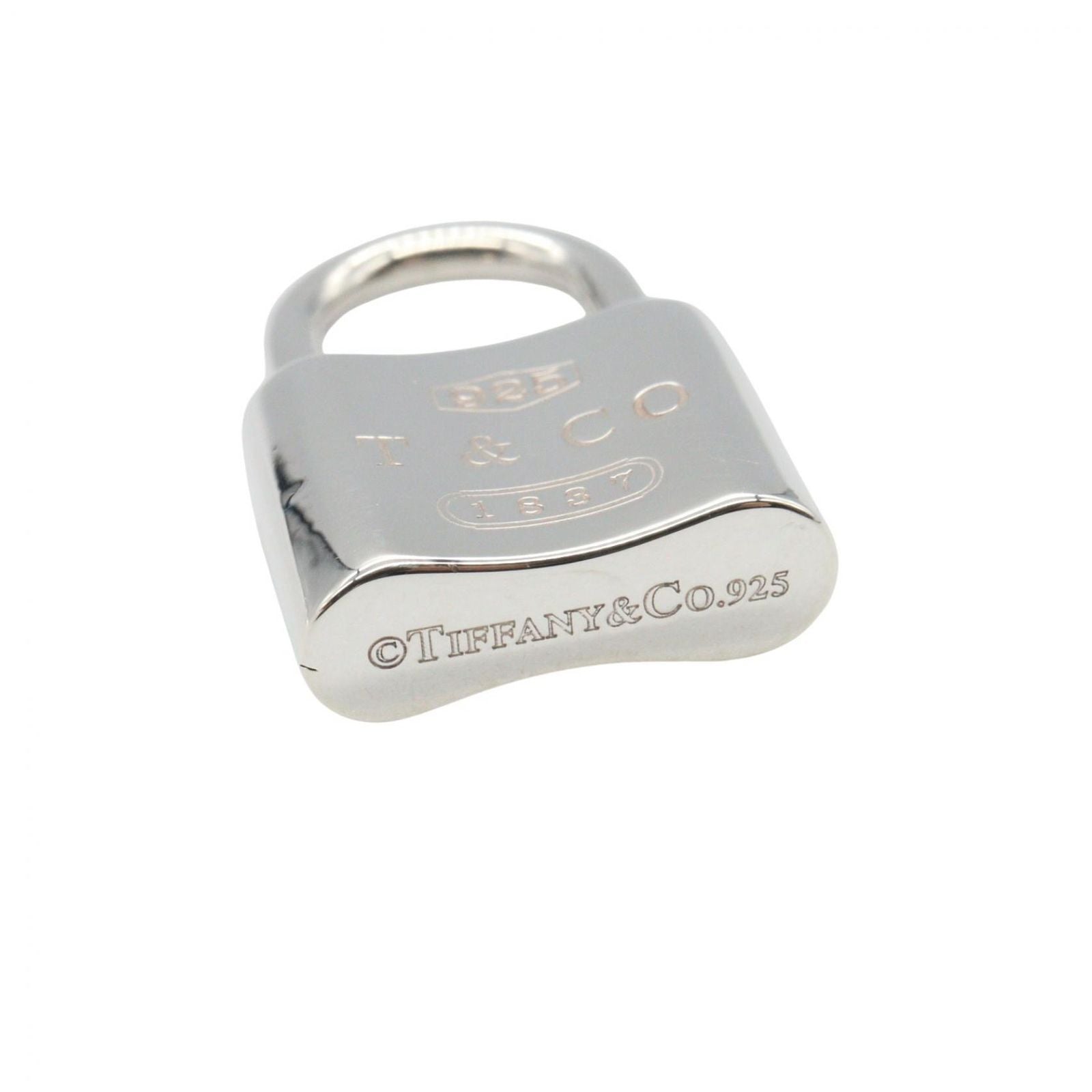 Tiffany & Co Pendant Top Lock Top 925 Sterling Silver — view 5