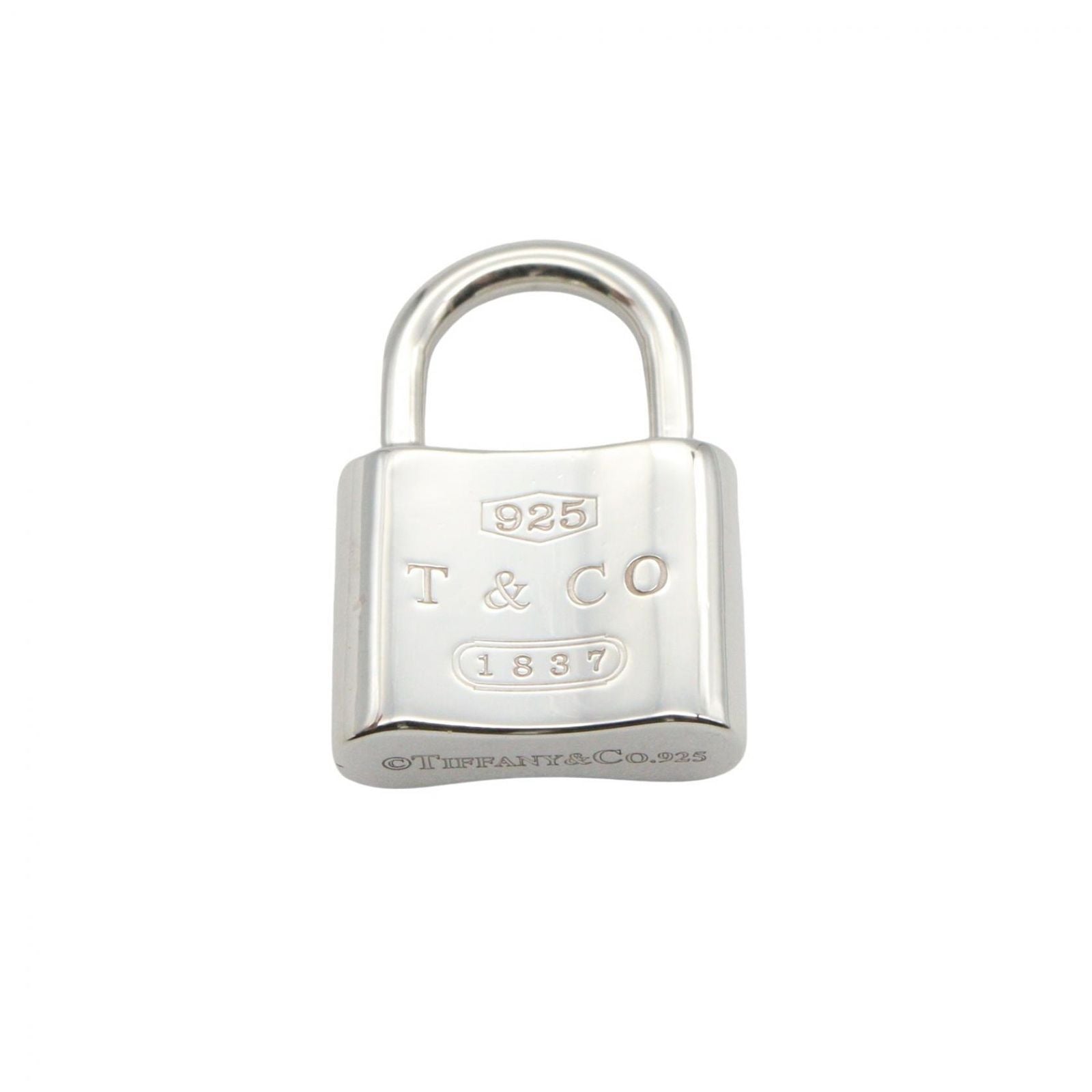 Tiffany & Co Pendant Top Lock Top 925 Sterling Silver — view 2