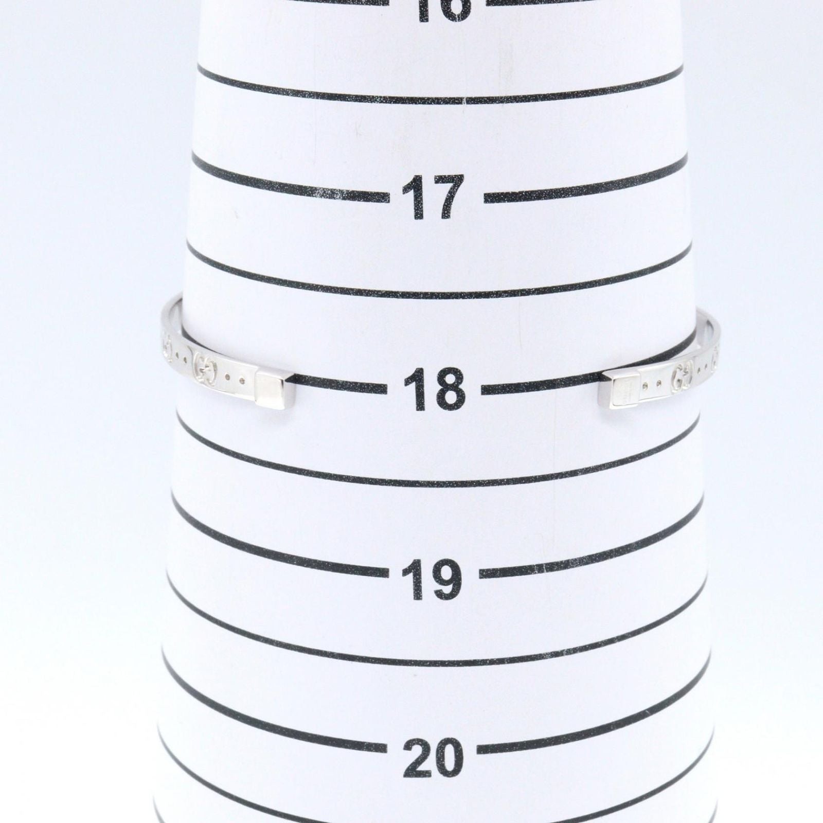 Gucci Bracelet Icon 18 cm 18k White Gold — view 6