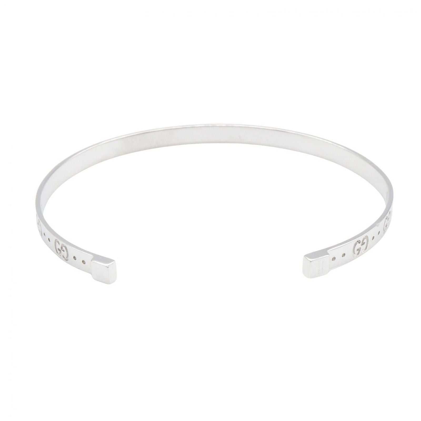 Gucci Bracelet Icon 18 cm 18k White Gold — view 2