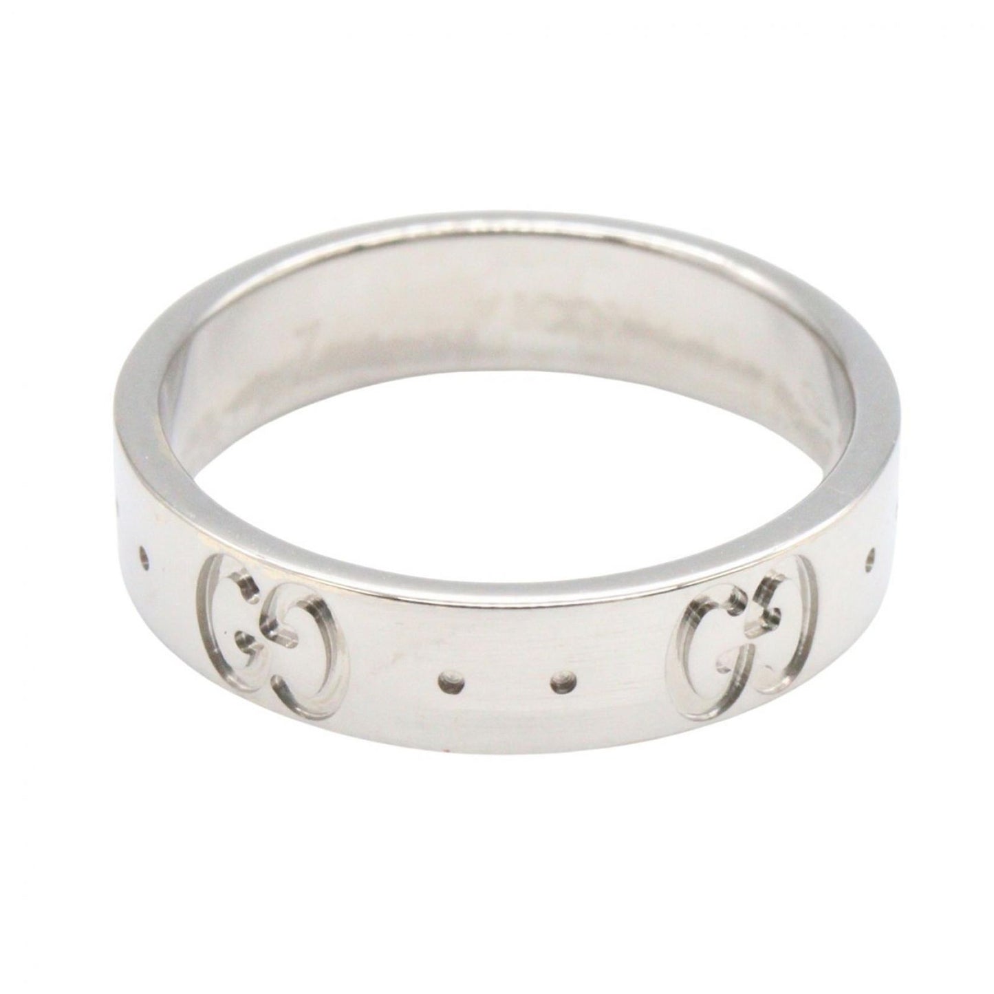 Gucci Ring Icon Slim 18k White Gold — view 2