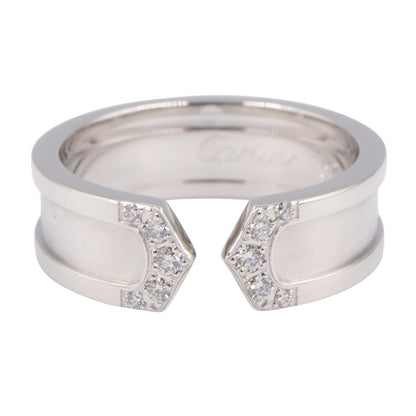 Cartier Ring C2 Diamond 18k White Gold — view 2