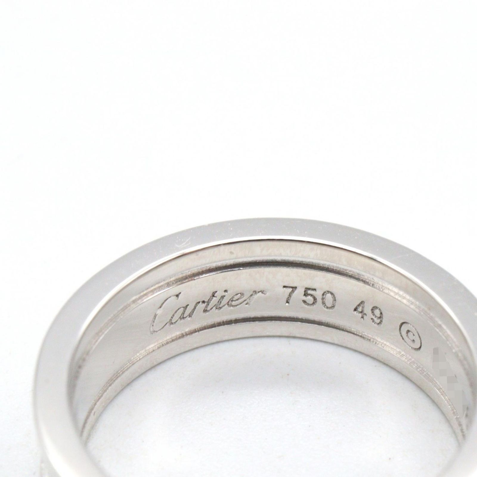 Cartier Ring C2 Small 18k White Gold — view 4