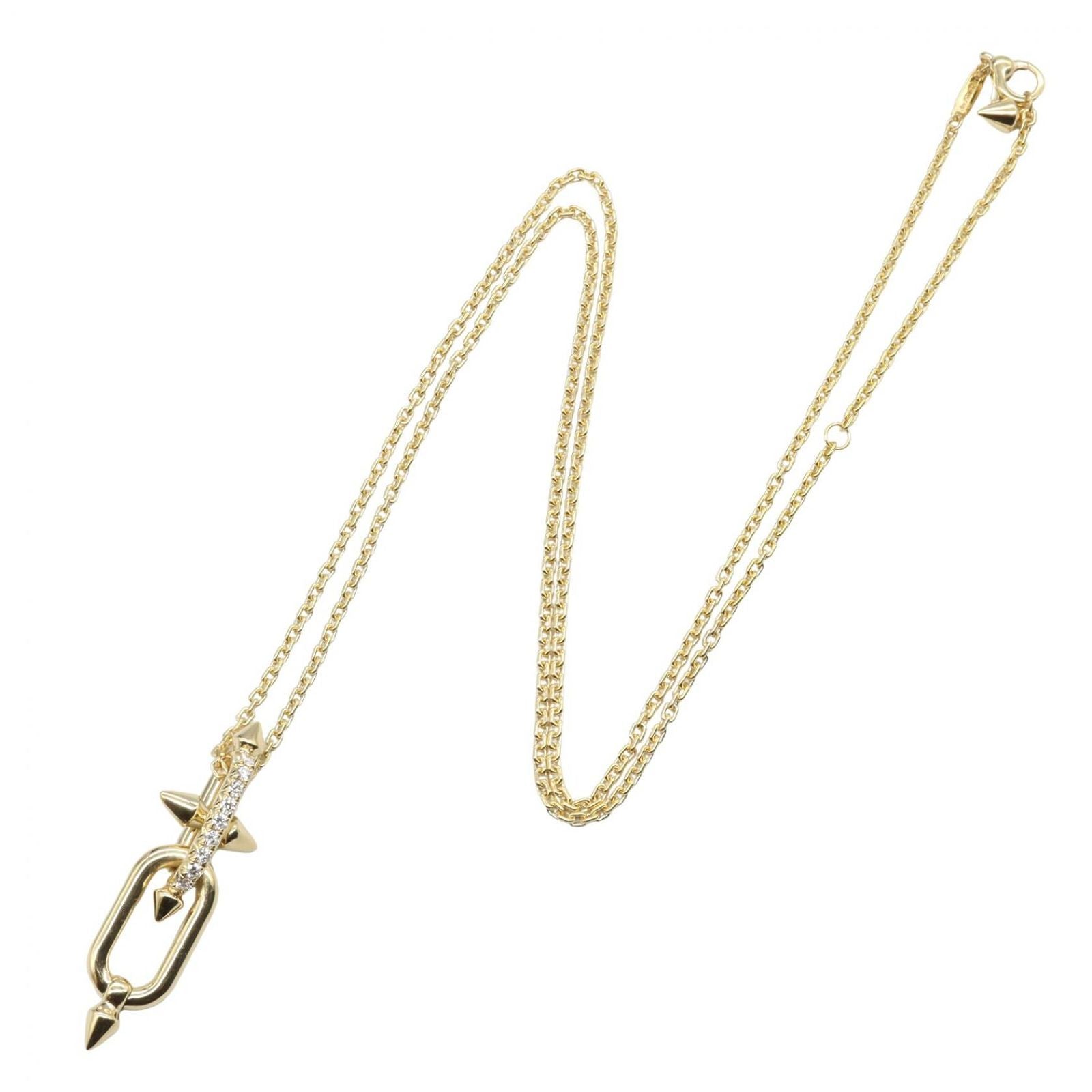Tiffany & Co Necklace Titan Diamond 50.5 55.5 cm 18k — view 2