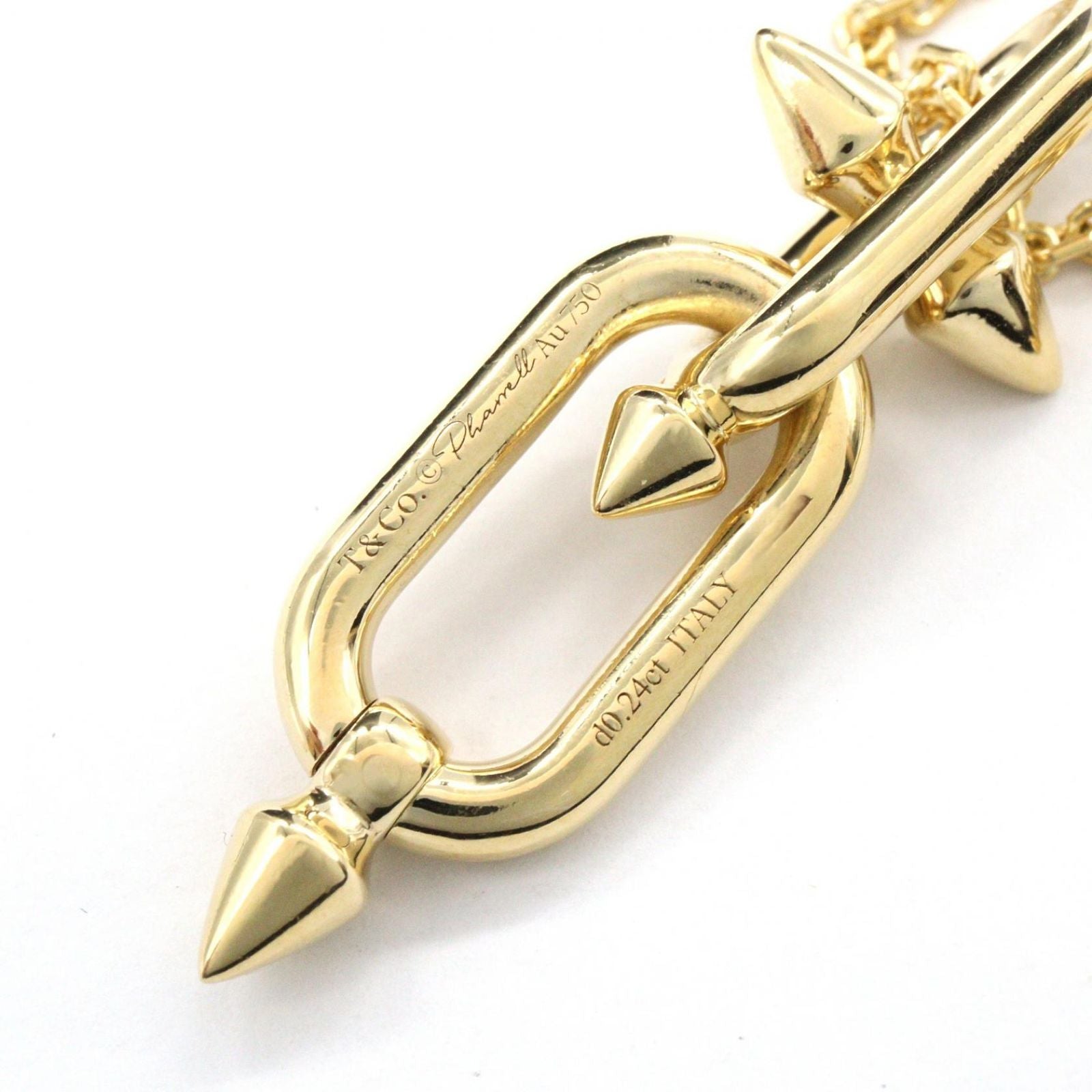 Tiffany & Co Necklace Titan Diamond 50.5 55.5 cm 18k — view 5