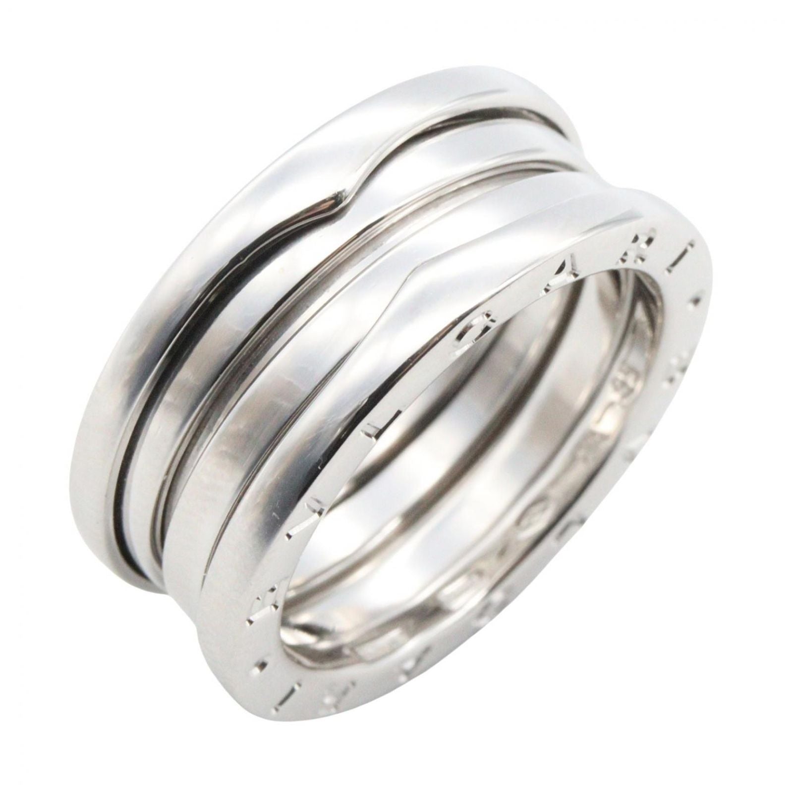 Bvlgari Ring B-zero One Band 18k White Gold