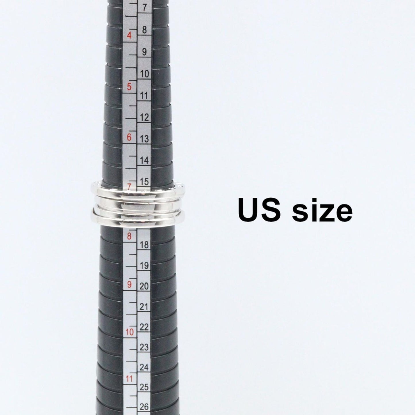 Bvlgari Ring B-zero One Band 18k White Gold — view 6